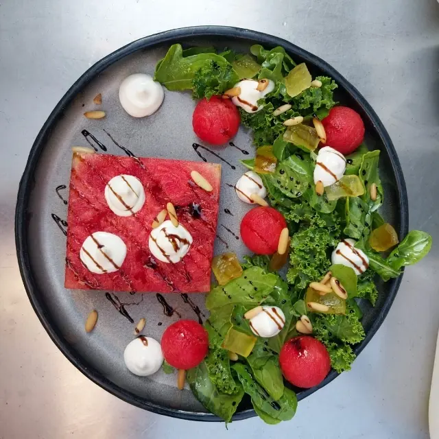 creation thumb for Watermelon and feta salad