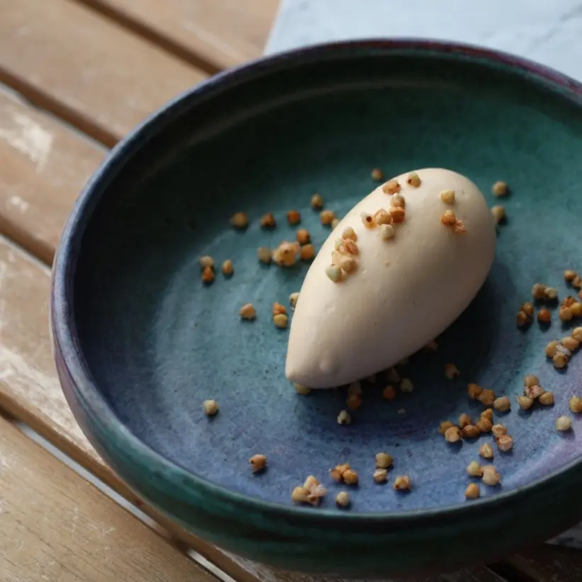 creation thumb for Roasted Buckwheat Ice cream 🍦