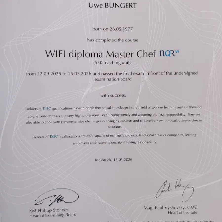 creation thumb for Wifi diploma Master Chef