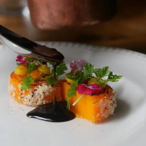 creation thumb for Squash, Citrus Fruits, Walnut Wine Jus