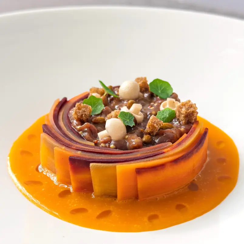 creation thumb for Venison tartar with carrots