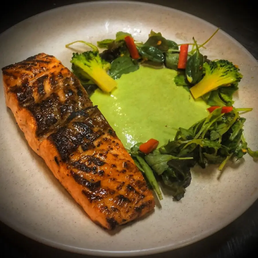 creation thumb for Trout fillet with lattuce sauce