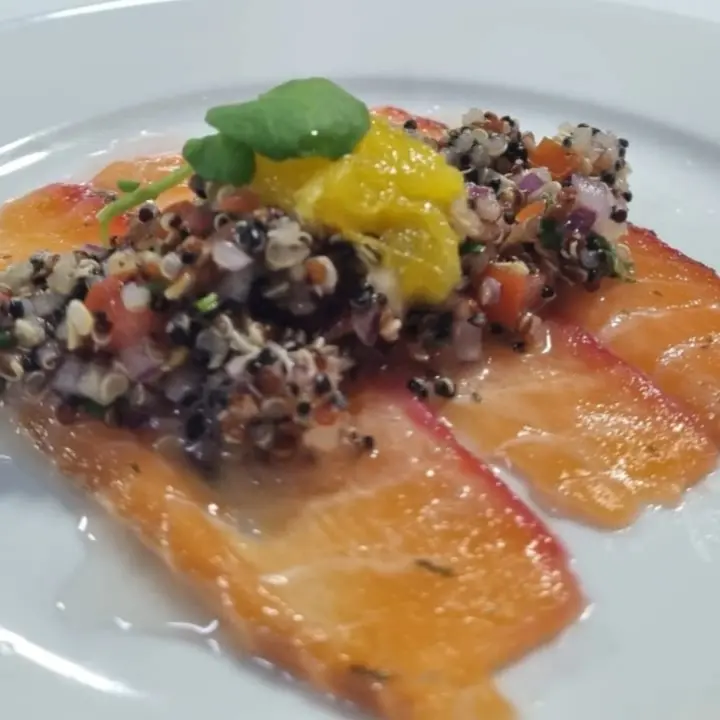 creation thumb for Salmon tiradito