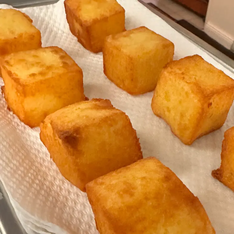 creation thumb for Pommes dauphine cubes