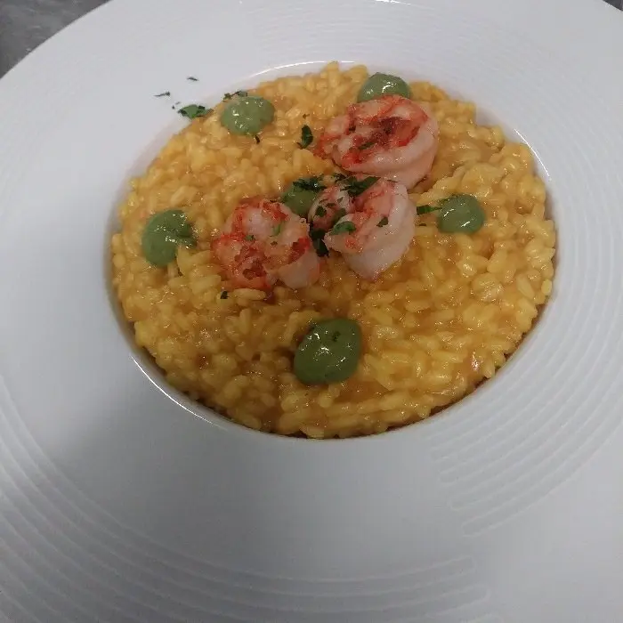 creation thumb for Risotto con gambero rosso