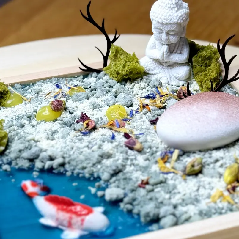 creation thumb for Zen garden in dessert