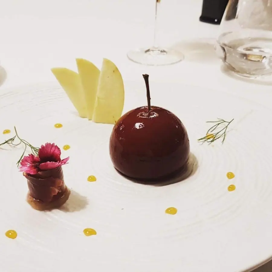 creation thumb for Beetroot and duck liver
