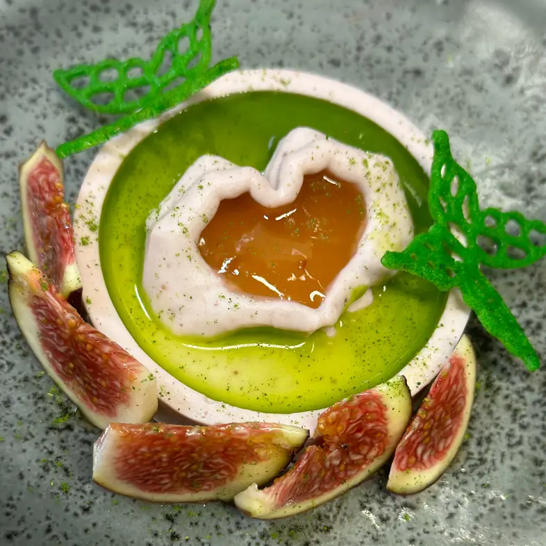 creation thumb for panna cotta ai fighi e latte di cocco