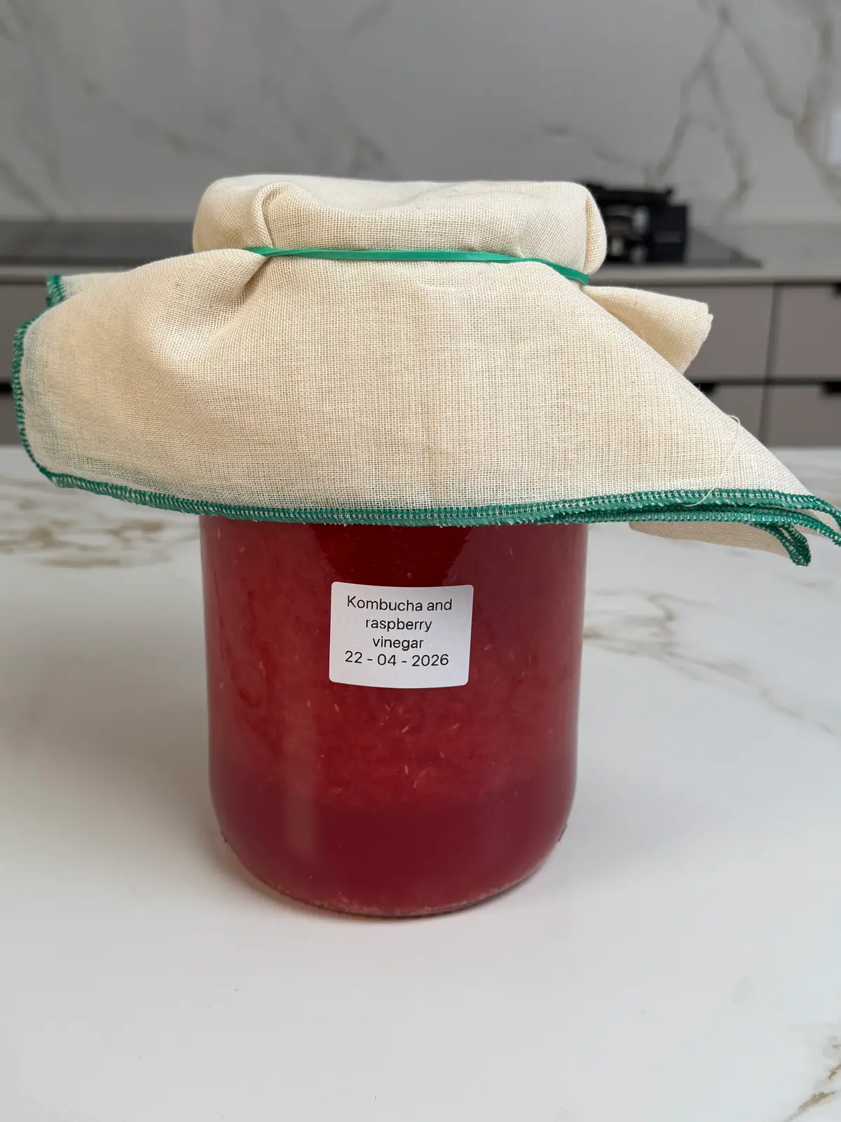 creation thumb for Raspberry & Kombucha Vinegar