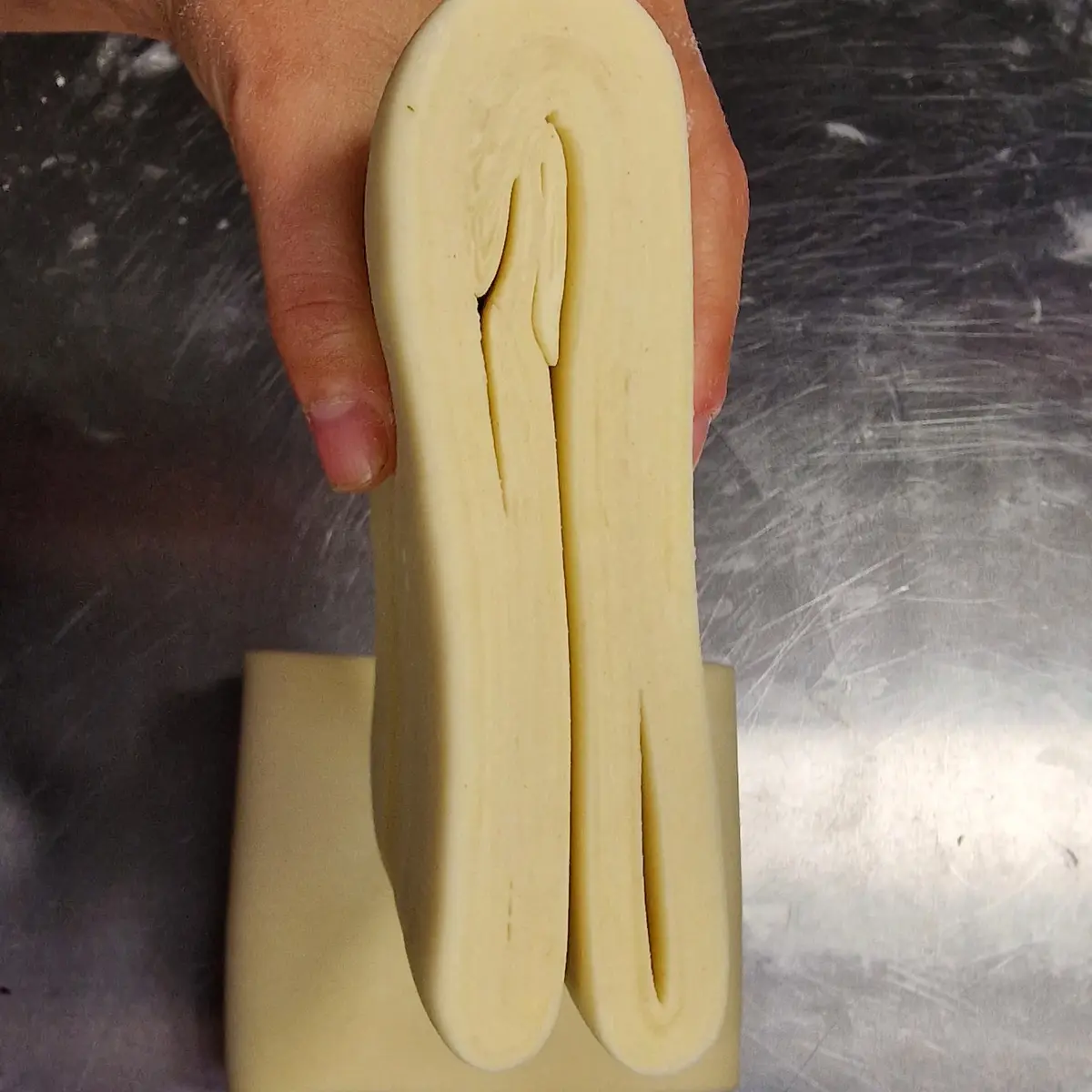 creation thumb for Inverted puff pastry Hand-rolled