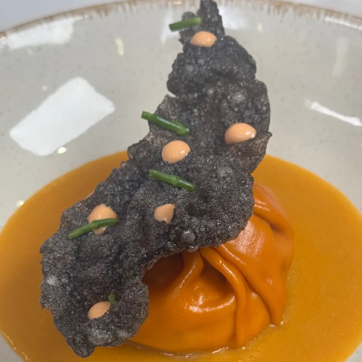 creation thumb for Ravioli de Scampi avec Sauce Américaine