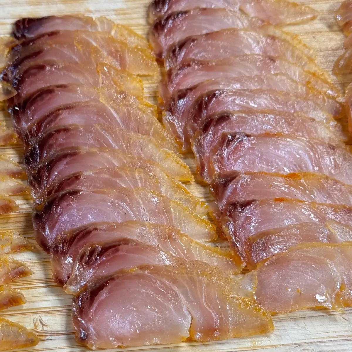 creation thumb for CURED YELLOWTAIL FISH PIBIL STYLE