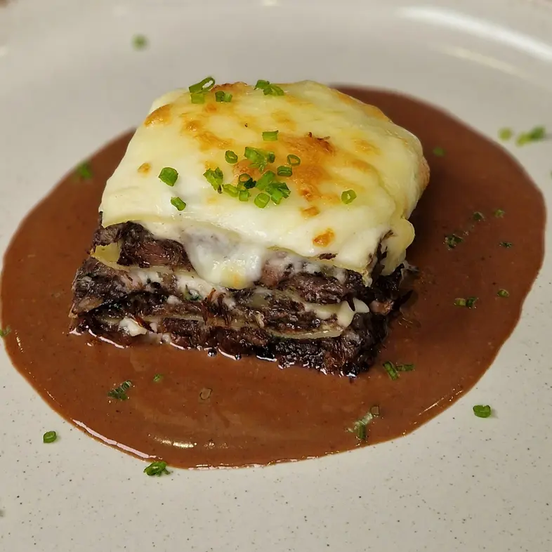 creation thumb for OXTAIL STEW LASAGNA