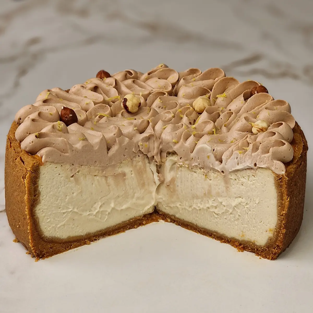 creation thumb for Cheesecake de avellanas