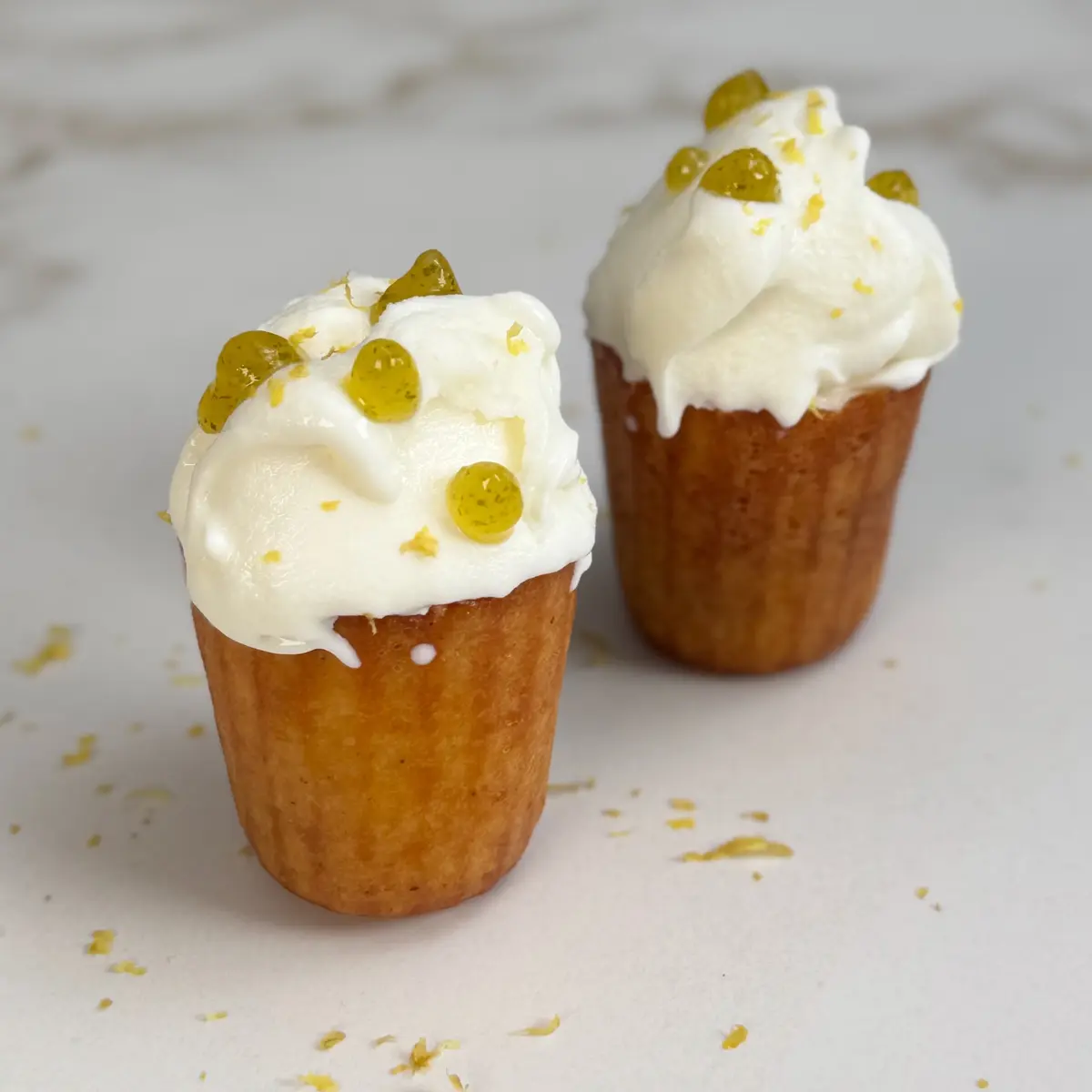 Lemon, Mint & Basil Petifour Glacé