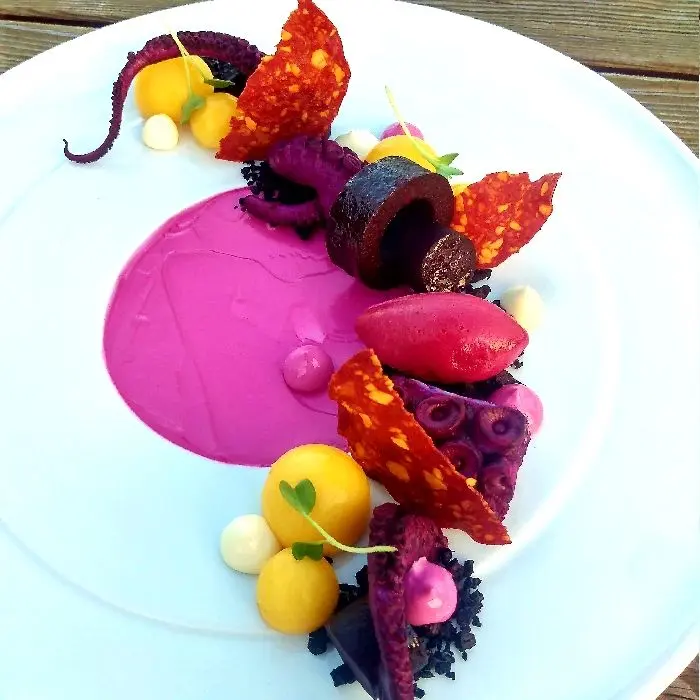 creation thumb for Pulpo/RoteBete/Mango/Chorizo/Aioli