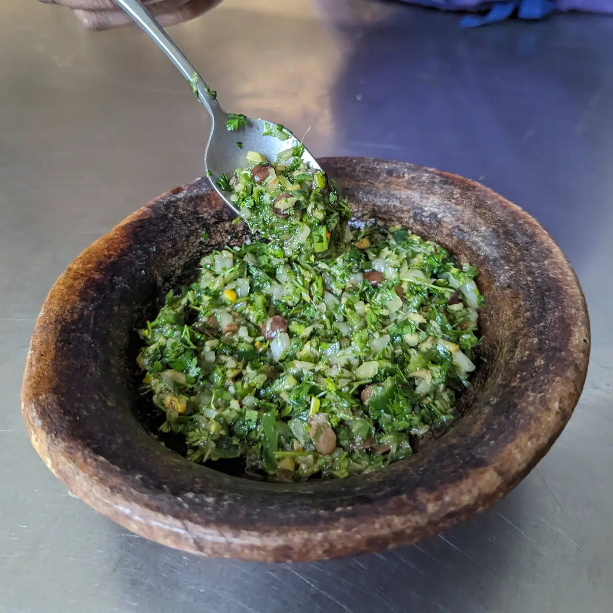 creation thumb for Green Chili Pepper Condiment