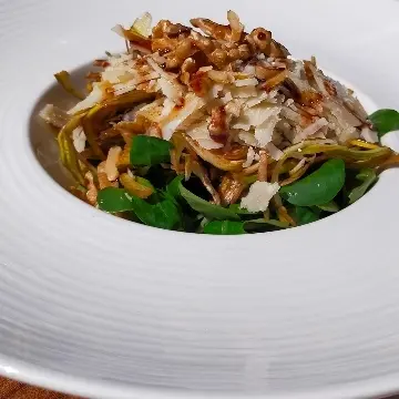 creation thumb for Fresh artichoke salad, 24-month aged Parmigiano Reggiano
