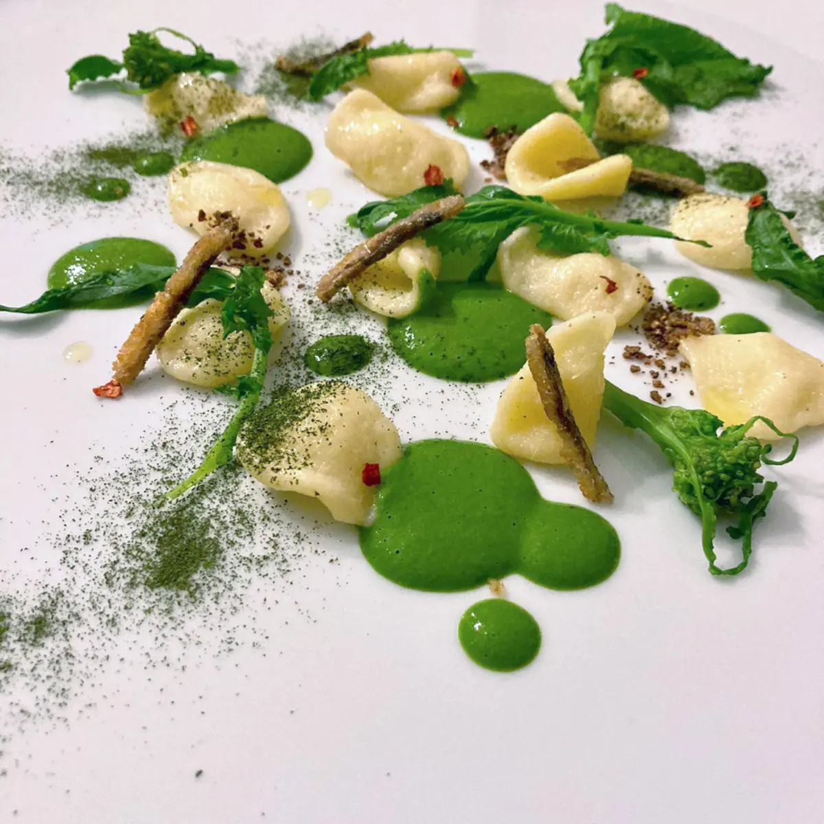creation thumb for Orecchiette,cime di rapa,anguilla