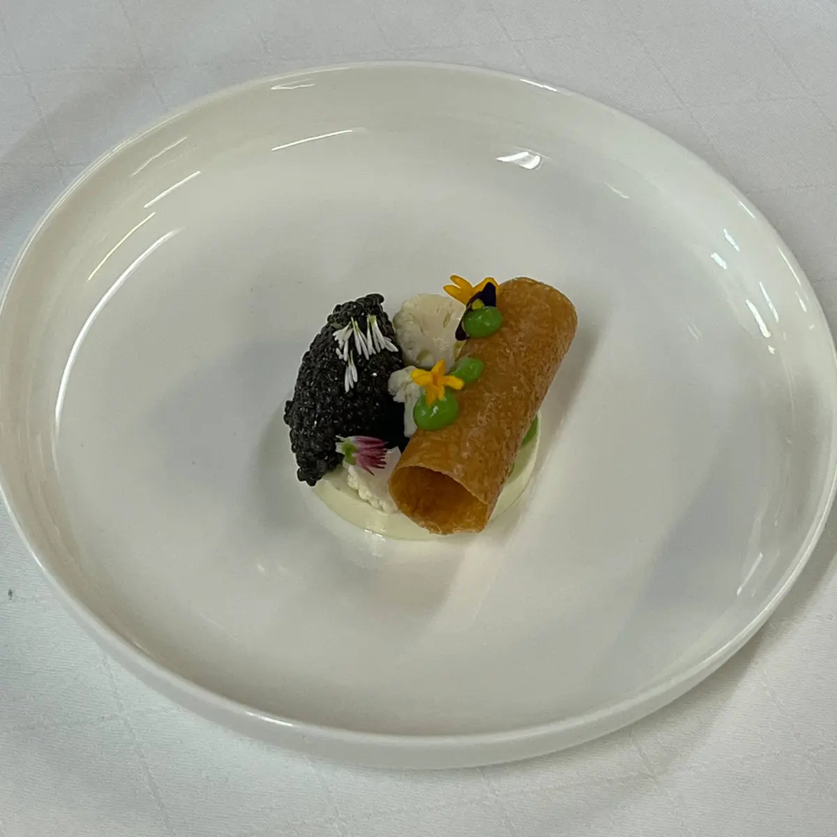 creation thumb for Cauliflower Panna Cotta
