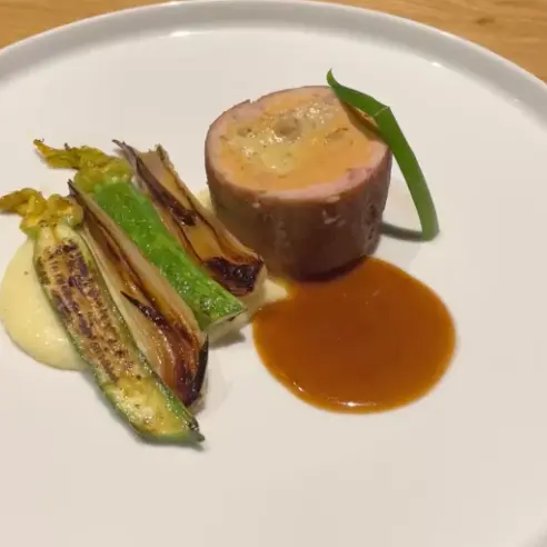 creation thumb for Ballotine di vitello farcite con funghi porcini e fontina