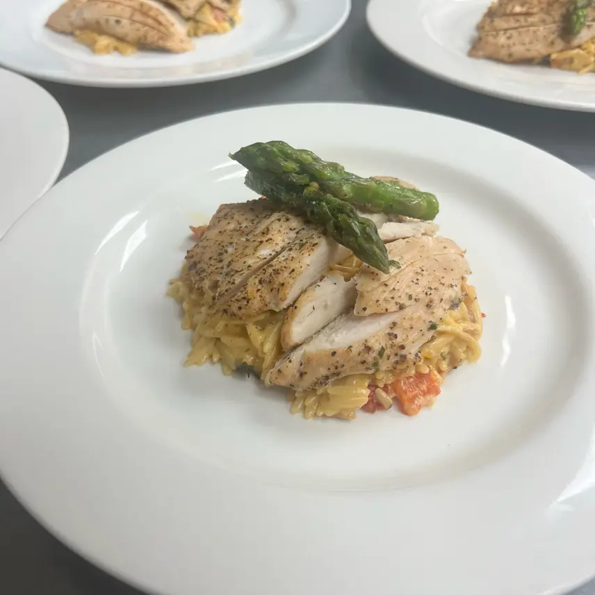 creation thumb for Tuscan Chicken with orzo