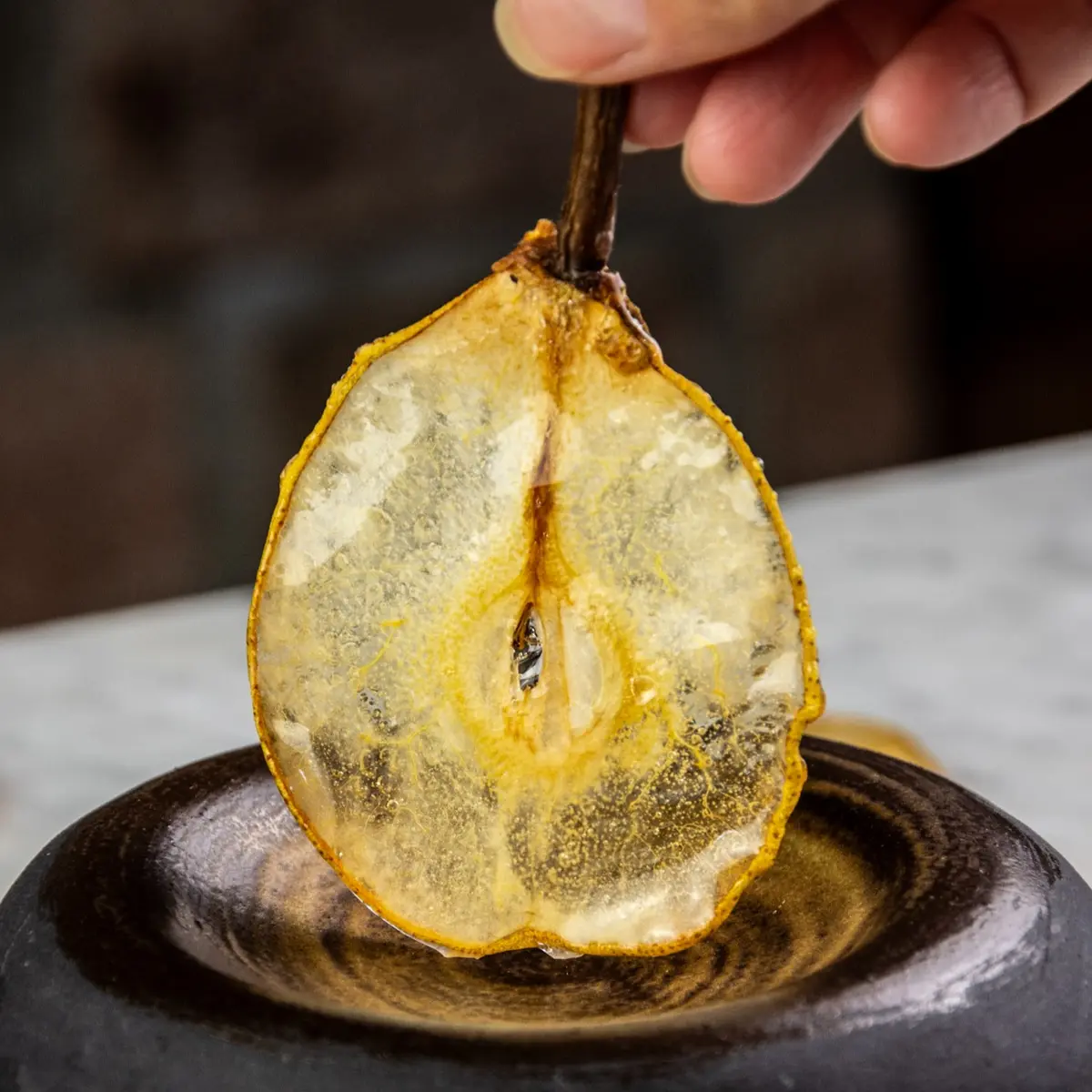 creation thumb for Glass Pear Slices