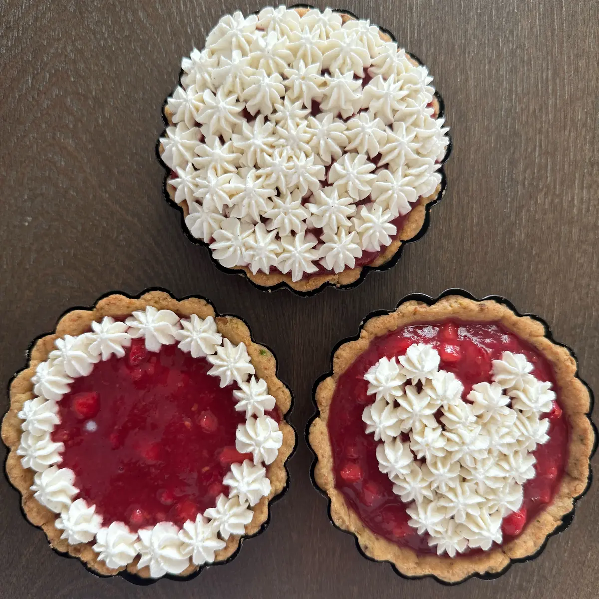 creation thumb for Honey Pistachio Strawberry/Raspberry Tartlet 🍓