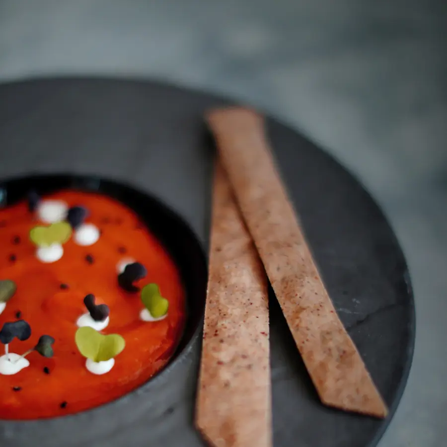 creation thumb for Tomato gazpacho