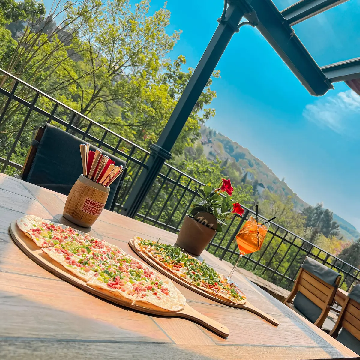 creation thumb for Tarta flambée al sol