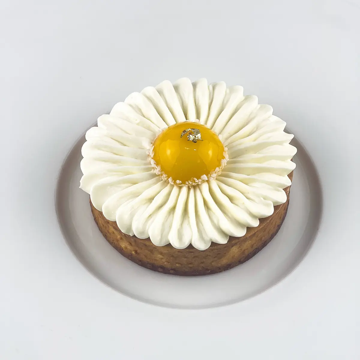 Lemon/basil tartlet