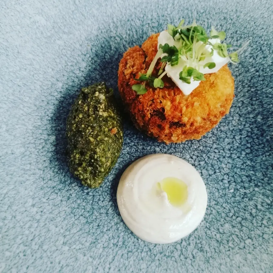 creation thumb for Lamb, olive, tahini