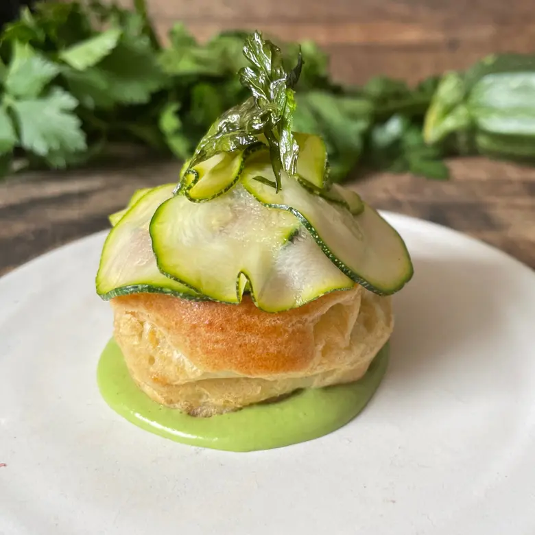 creation thumb for Zucchini and parsley bite