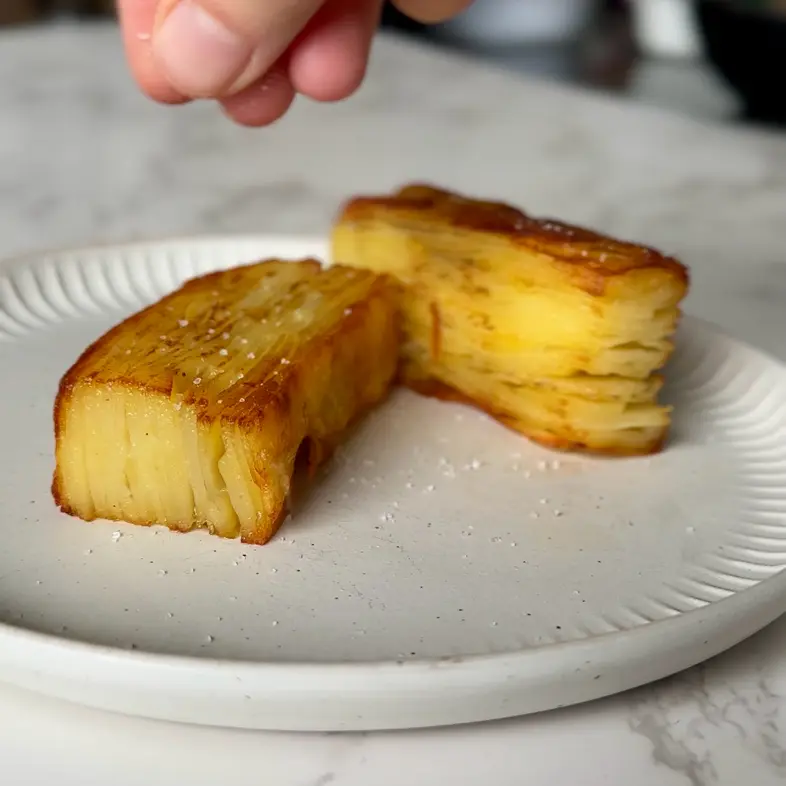 creation thumb for Potato Pavé with Plant-based Butter