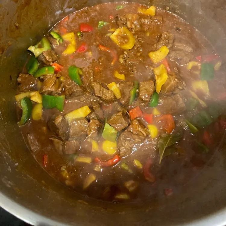 creation thumb for Paprika goulash