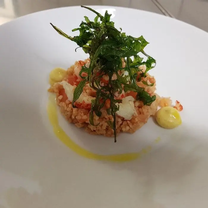 creation thumb for Tomaten cous cous mit flusskrebsen