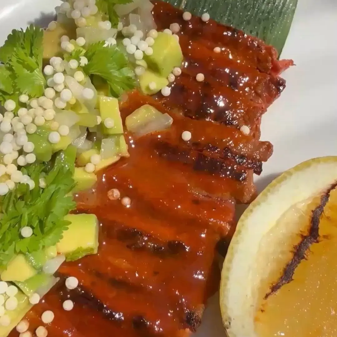 creation thumb for Gochujang Anticucho Ribeye with Pineapple-Avocado Salsa
