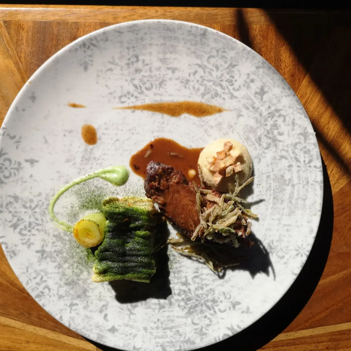 creation thumb for Pork with leek and celery