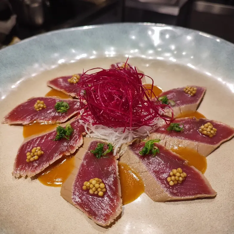creation thumb for Maguro Zuke Carpaccio