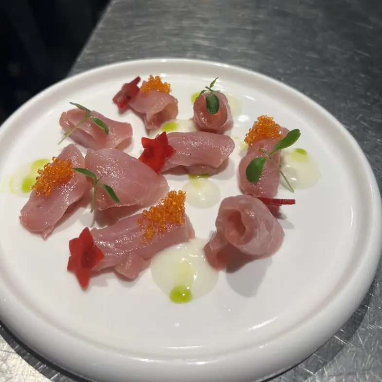 creation thumb for Amberjack carpaccio