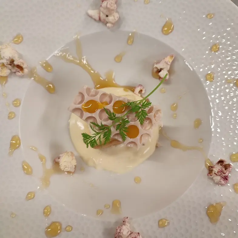 creation thumb for Corn / Rosewater / Mascarpone / Acacia