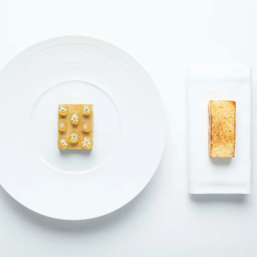 creation thumb for Foie Gras / Grapes / elderflower