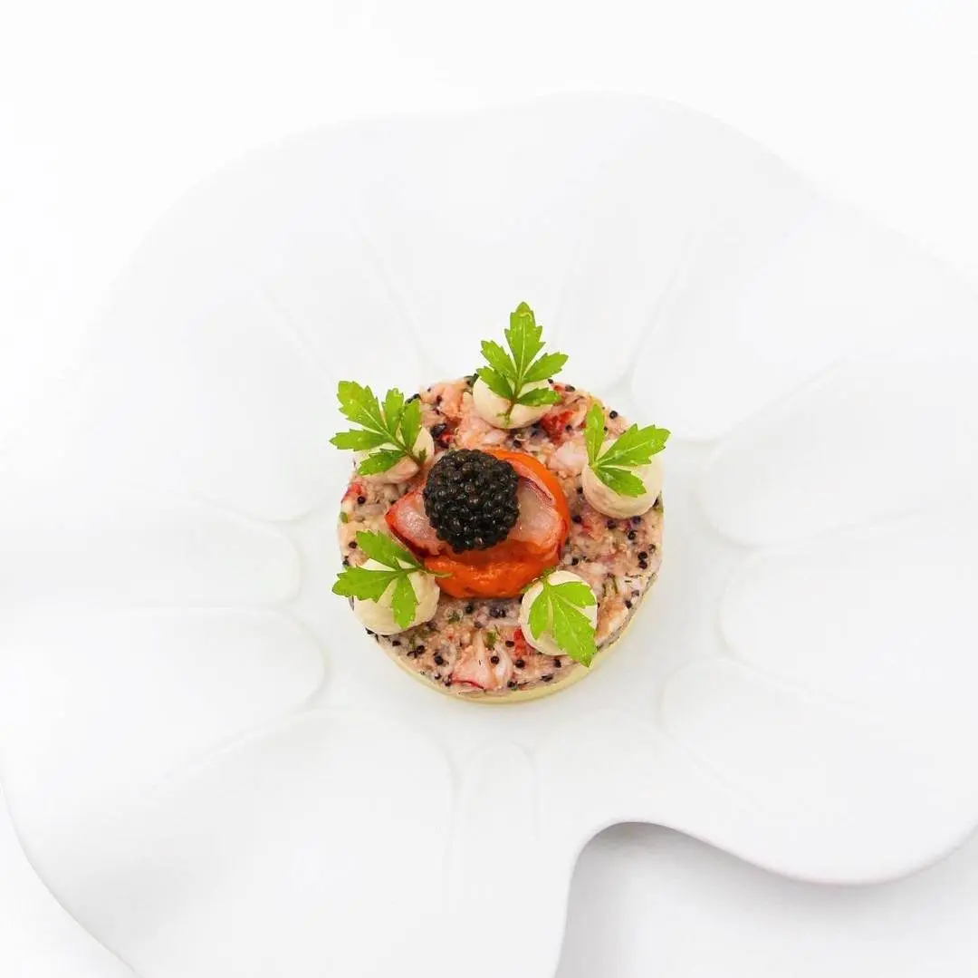 creation thumb for Lobster / Cauliflower / Sweet and sour Vinaigrette