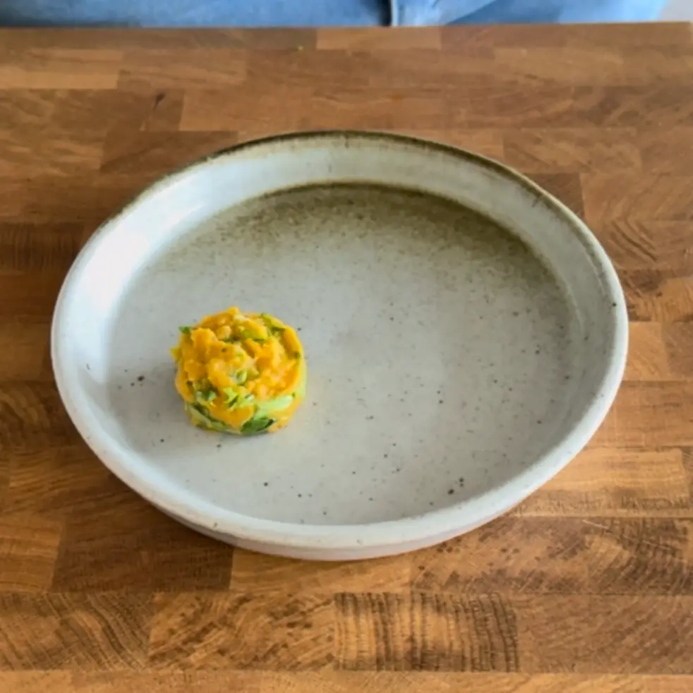 creation thumb for Sweet potato-endive puree