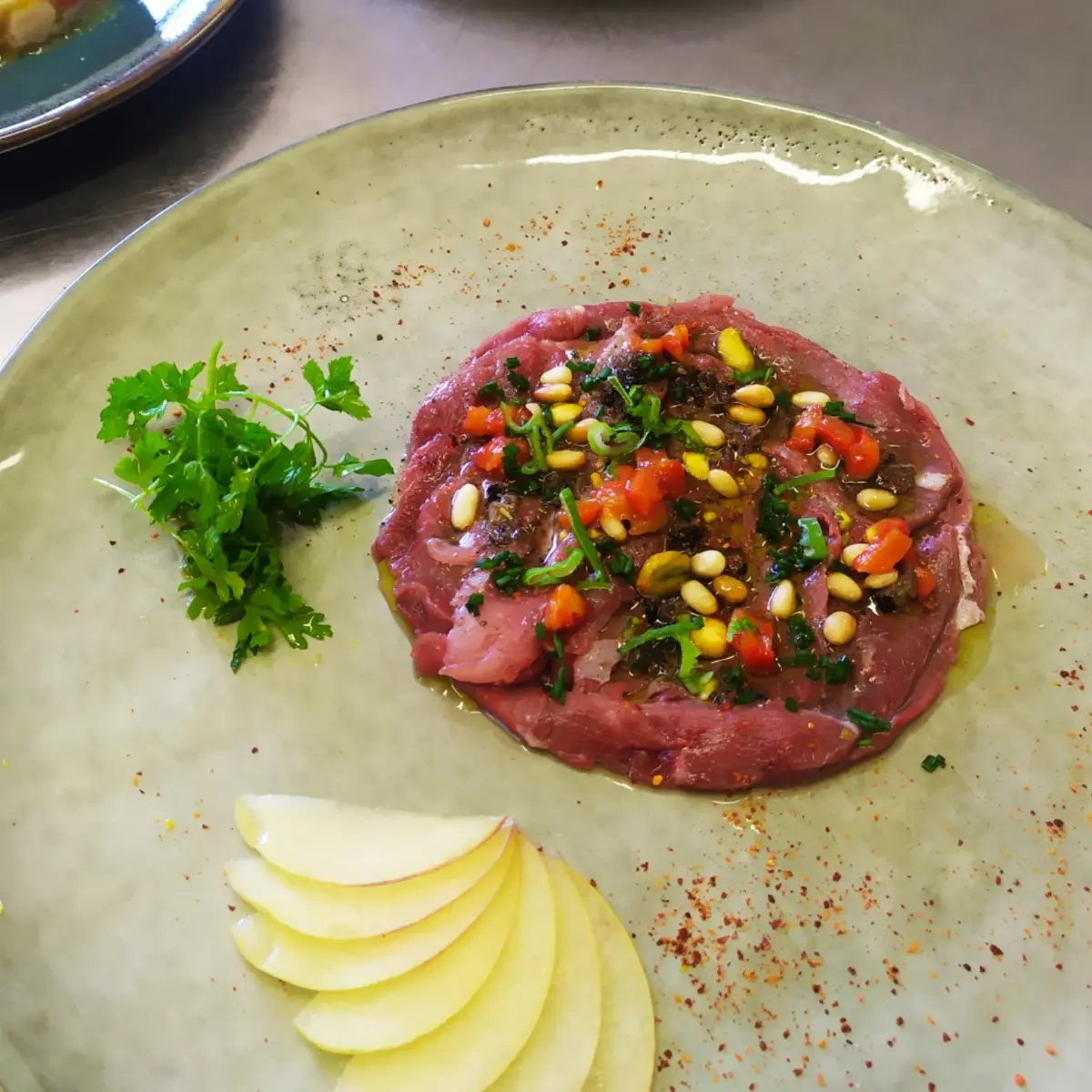creation thumb for Von feinem Geschmack besessen# Enten Brust Carpaccio