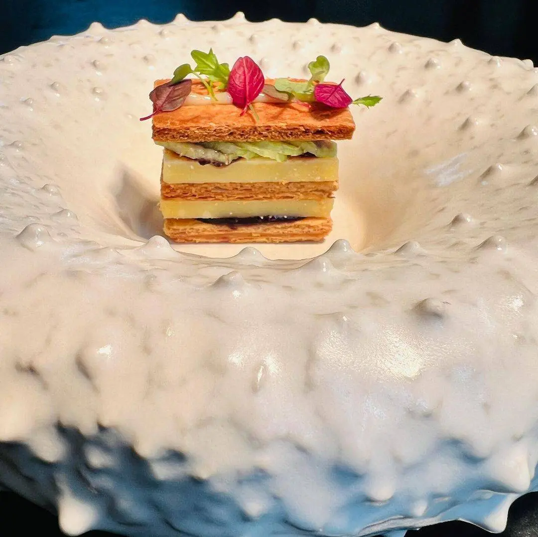 creation thumb for 24 month Comte Sandwich 🥪|Quince Jelly|Celery|burned Lemon