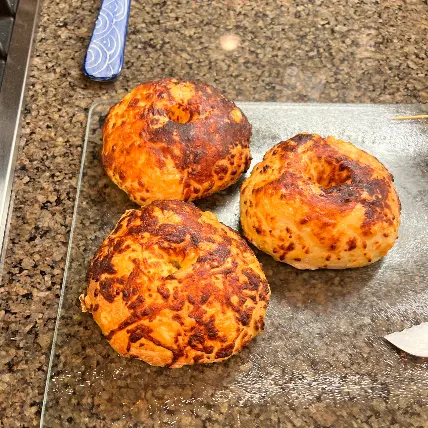 creation thumb for 2-Zutaten-Protein-Bagels