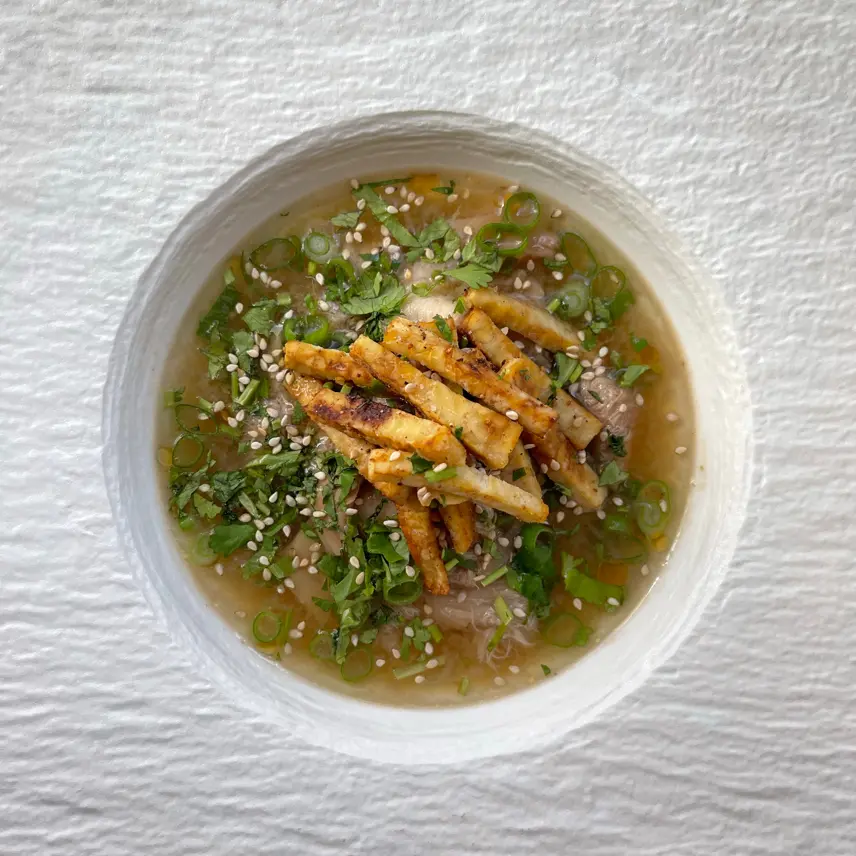 creation thumb for Löwenmähnen- und Kastanien-Miso-Suppe