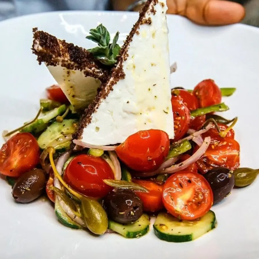 creation thumb for Greek salad #greece #chef #chefstalk