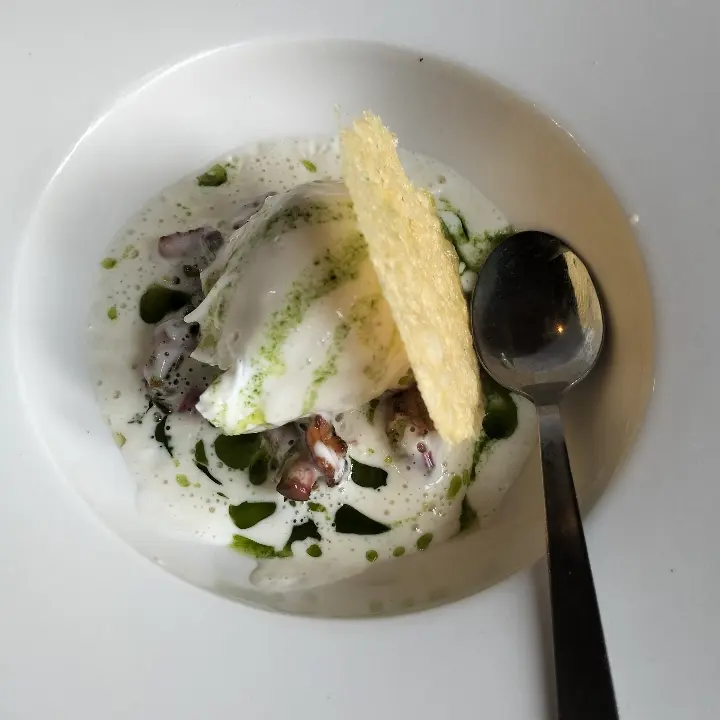 creation thumb for Pochiertes Ei, Pecorino